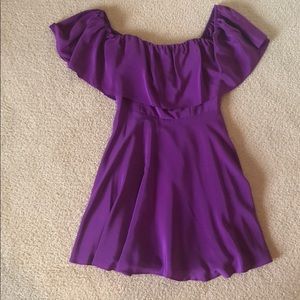 Off the shoulder dress